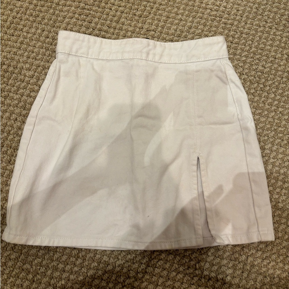 Princess Polly White Mini Skirt